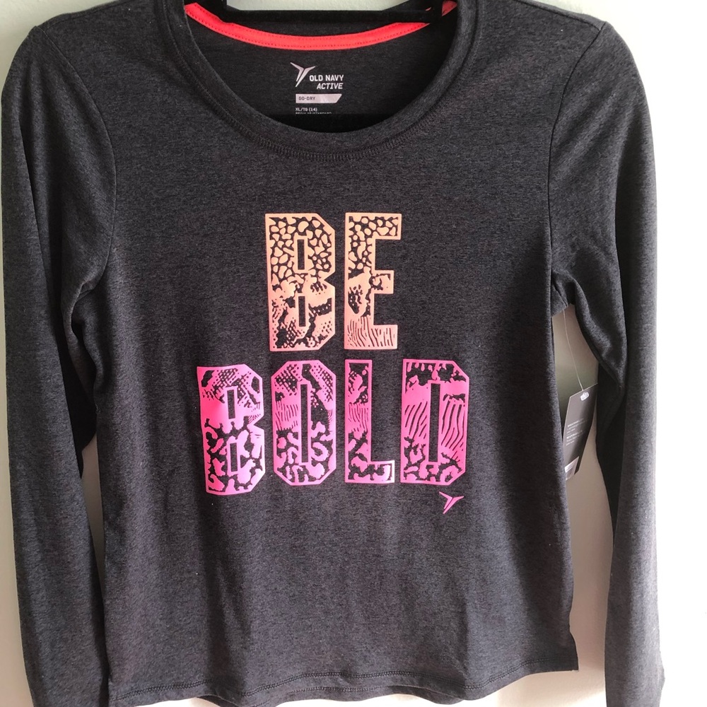 NWT Old Navy Active Long Sleeve Shirt Size XL 14